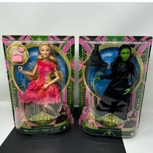 Mattel Wicked Dolls GLINDA and ELPHABA MISPRINT